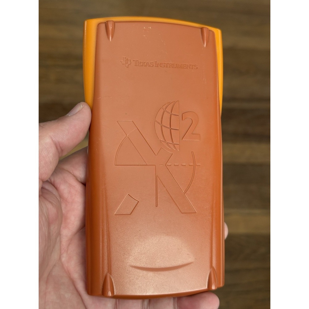 Texas Instruments TI-30X IIS Scientific Calculator, Cover and case are Orange